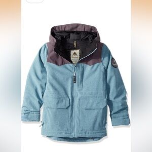 Burton Boys Hooded Ski Snowboard Jacket size S